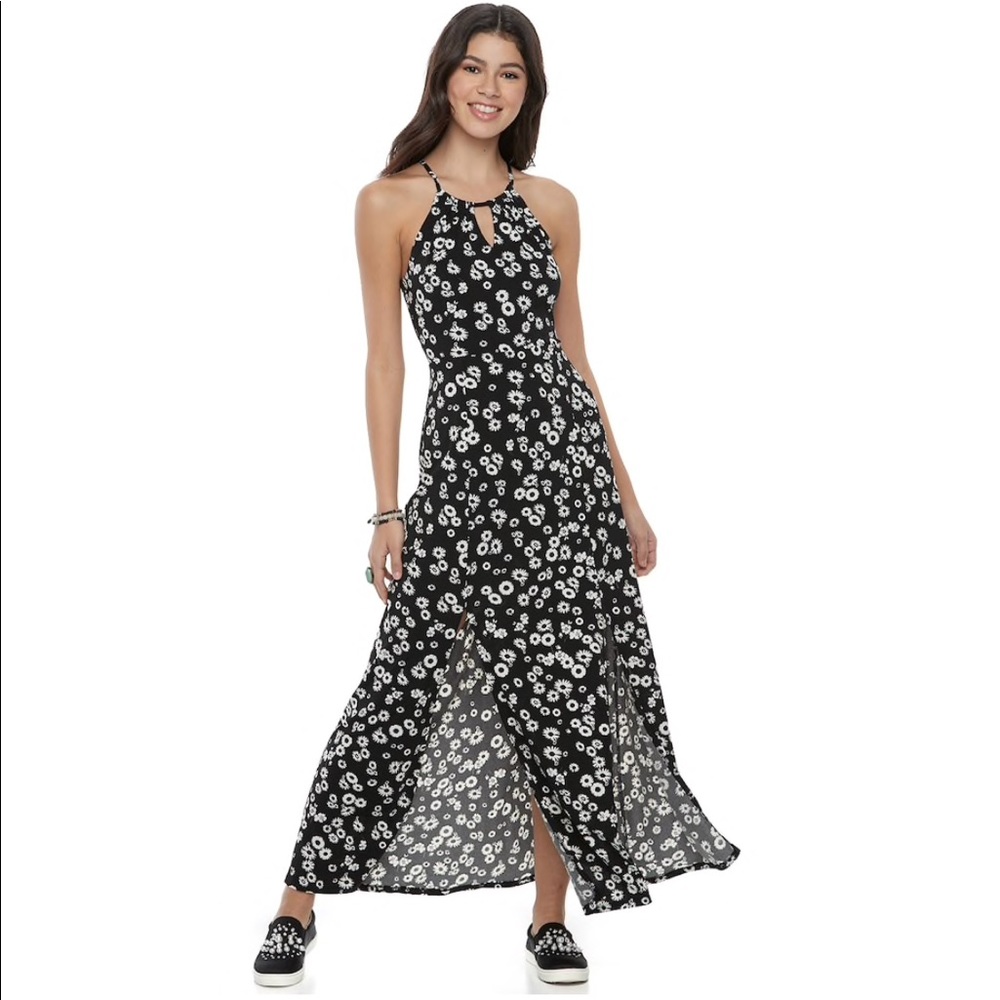 Halter maxi dress